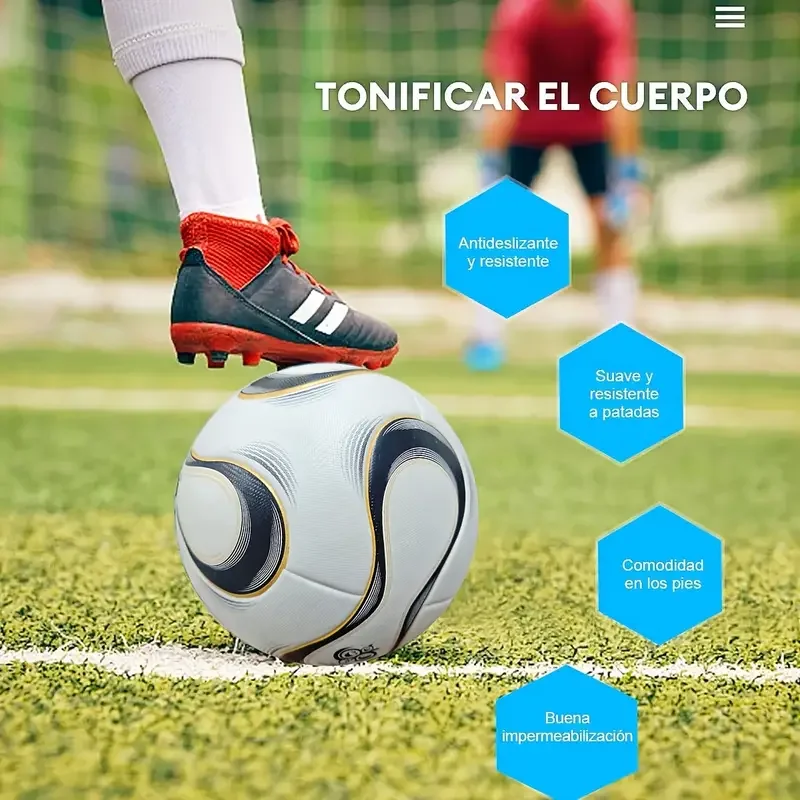 كرة قدم عالية الجودة لعام 2006 مقاس رسمي 5 مادة PU ملابس سلسة مقاومة للتآكل تدريب كرة القدم فوتبول بولا