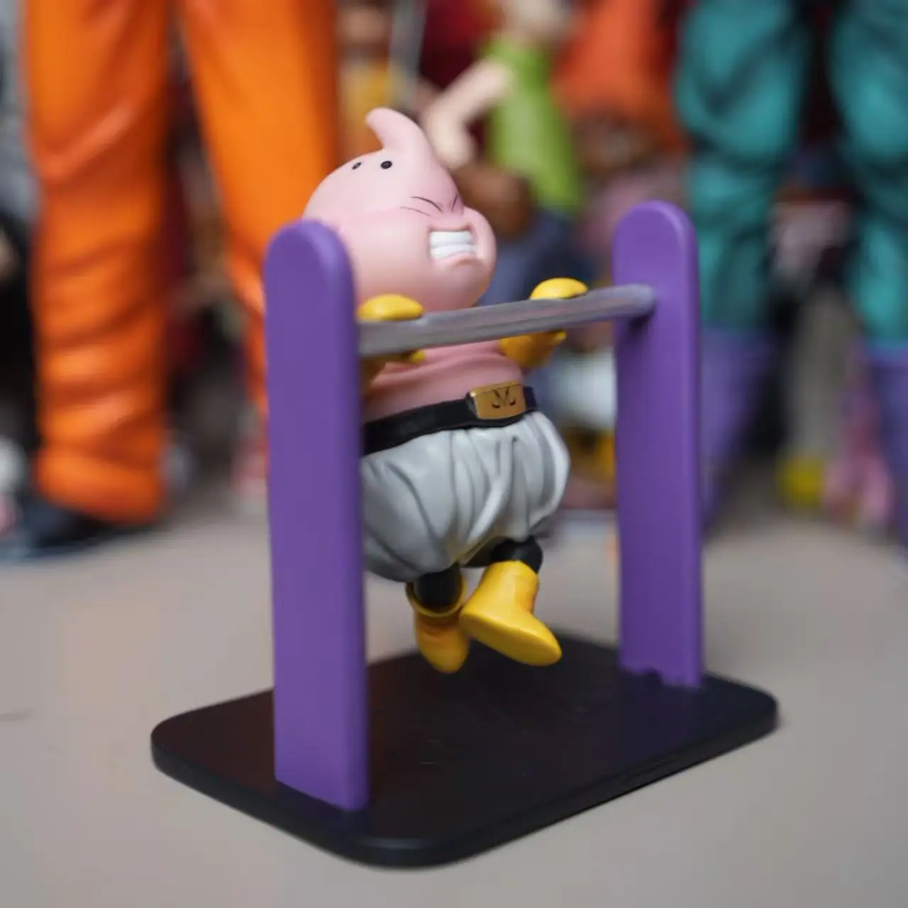 ฟิกเกอร์อนิเมะดราก้อนบอล ฟิตเนส บู ขนาด 10 ซม./3.94 นิ้ว บูแบบดึงขึ้น ฟิกเกอร์แอคชั่น วัสดุ PVC ของสะสม ของเล่นสำหรับเด็ก ของขวัญ