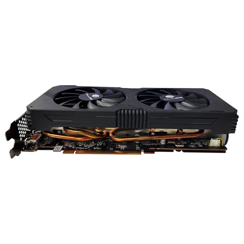 MLLSE-tarjeta gráfica AMD Radeon RX590 de 8GB GDDR5, 256bit, PCI Express, 3,0x16, 8 pines, GPU RX 590 GME