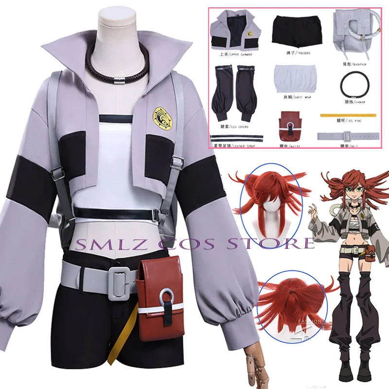 

Riyo Costume Anime GACHIAKUTA Cosplay Costume Woman battle uniform Jirai Kei Casual Battle Adult Men's Costume