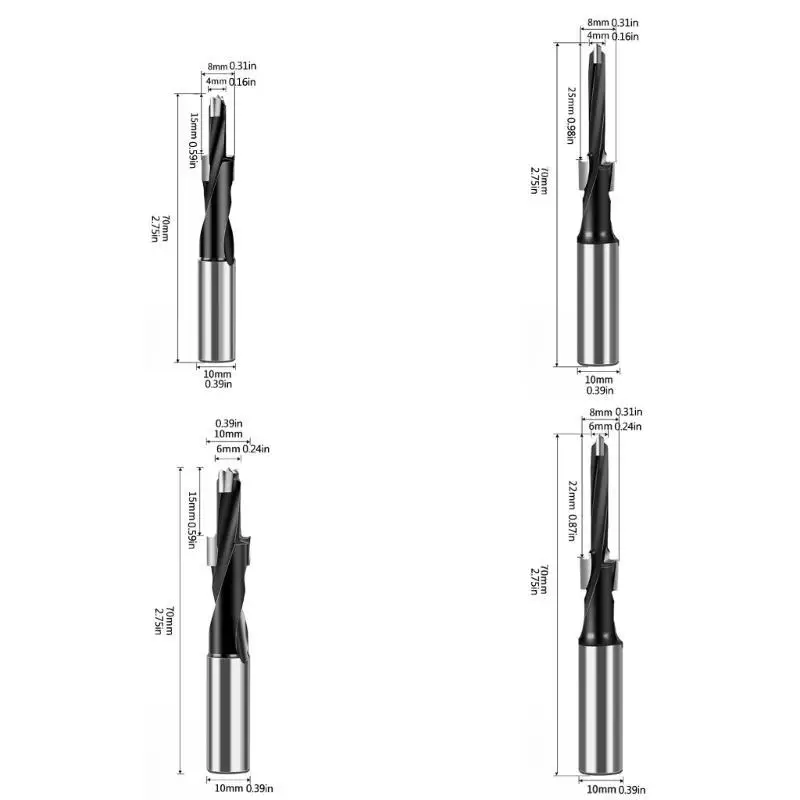 Y1UD Professional 3 in 1 Hinge Step STEP BIT