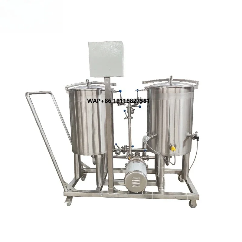 

Craft Beer Brewery Complete CIP Cleaning System Portable CIP Cleaning Machine for Milk/Beverage/Kumbucha/Beer