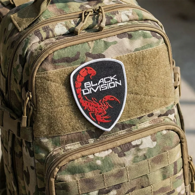 Escape from Tarkov Gestickter Aufnäher Knight MMAC Black Division Bogatyrs Taktisches Armband für Kleidung, Rucksack, DIY-Dekoration – Detail 8