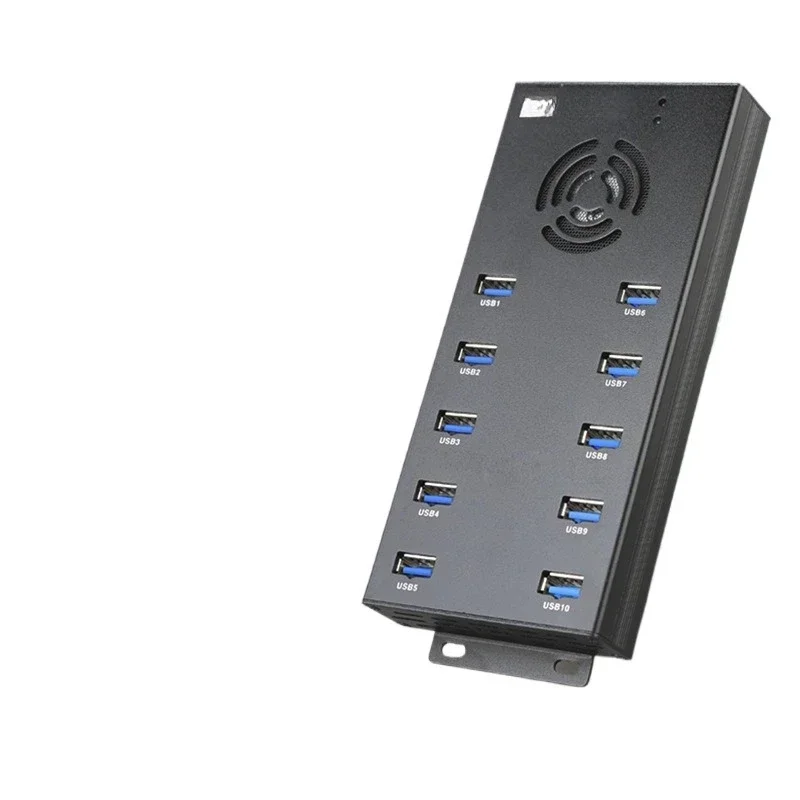 

10-Port usb3.0 splitter 2.1A high current and high speed, transmission brush charging