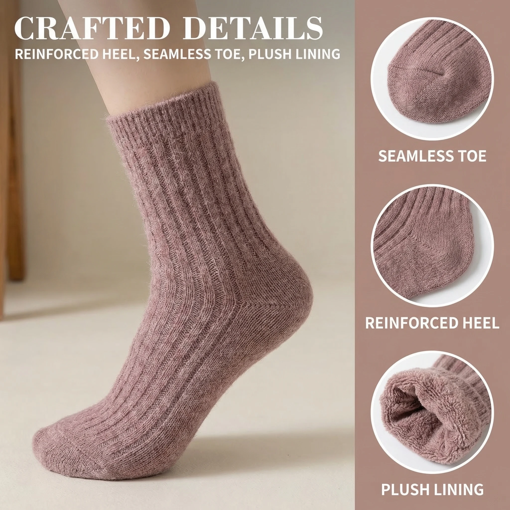 Женские шерстяные носки: очень – обзор и цена Thermal Sock Wool