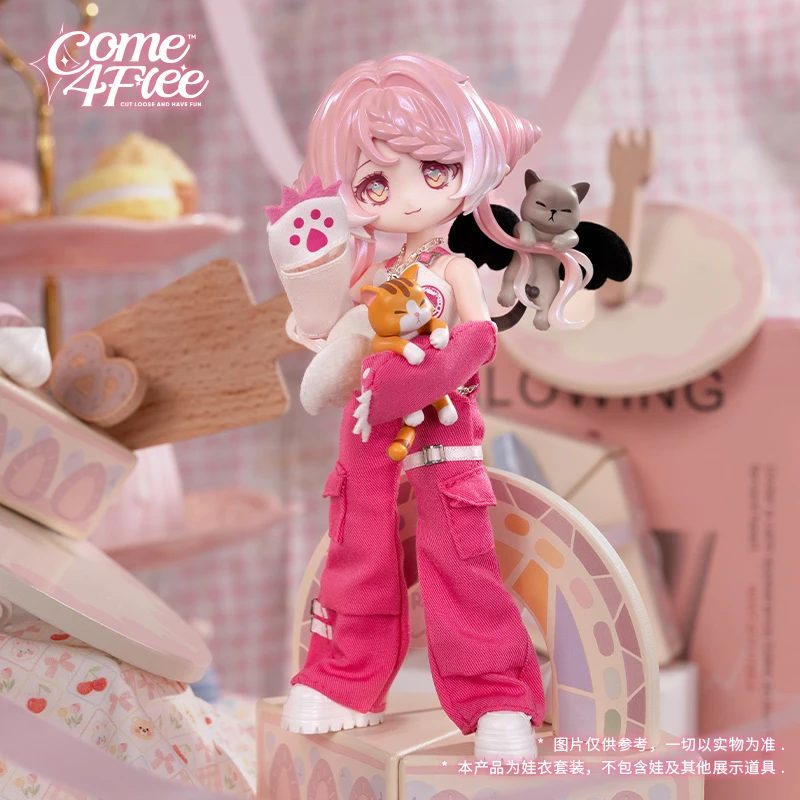 Come4free Original Daily Series Doll Clothes 1/12 Simple Sweet Style Bjd Baby Clothes Ob11 Joint Doll Accessories In Stock