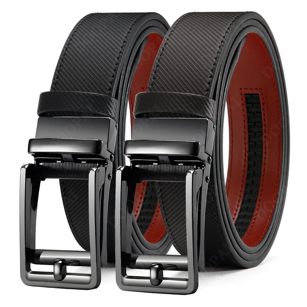 New Metal Anti Pull Square Buckle, High-quality Multi-color Optional Cowhide High-end Men's Business Belt/waist Belt