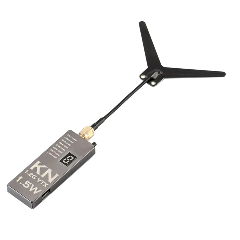 For MAMBA KN 1.2G 1.5W VTX 1500Mw 8CH FPV Video Transmitter NTSC/PAL For FPV RC Drone