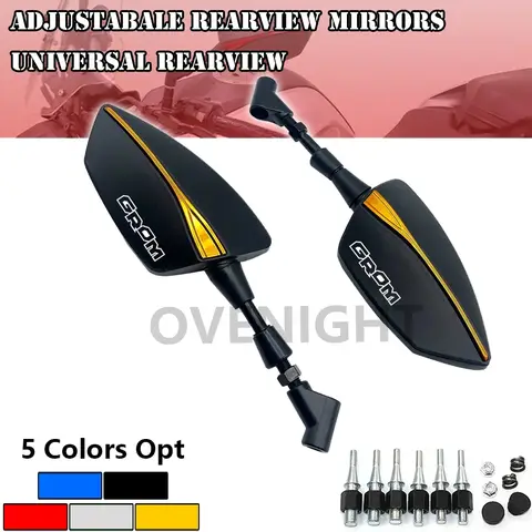 혼다 MSX125 Grom125 Grom MSX 125 2013-2022 2021 2020 용 10mm 오토바이 조절식 백미러 사이드 미러