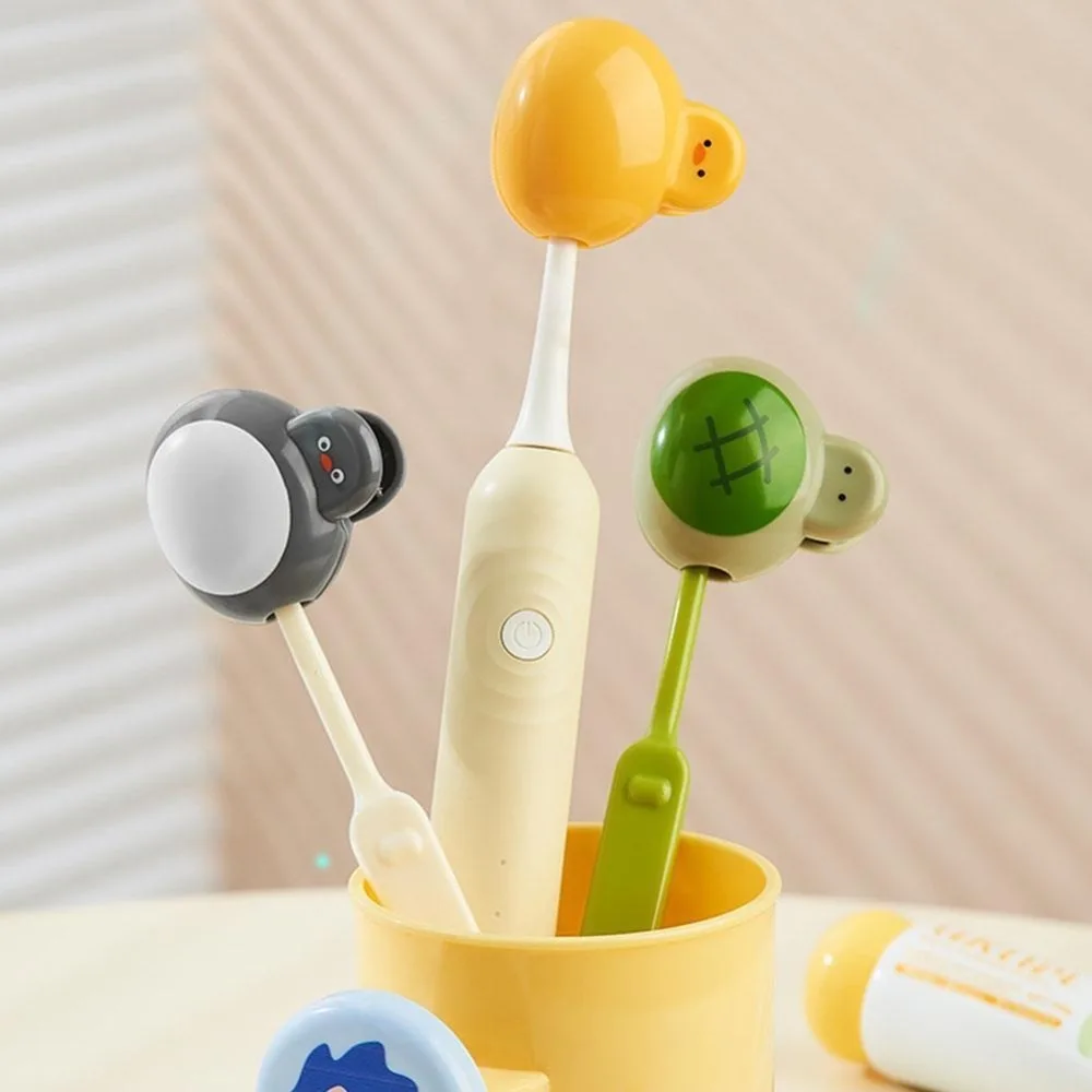 Plastic Toothbrush Head Protective Cover Portable Travel Toothbrush Dust Cap Cover for Bathroom Supplies