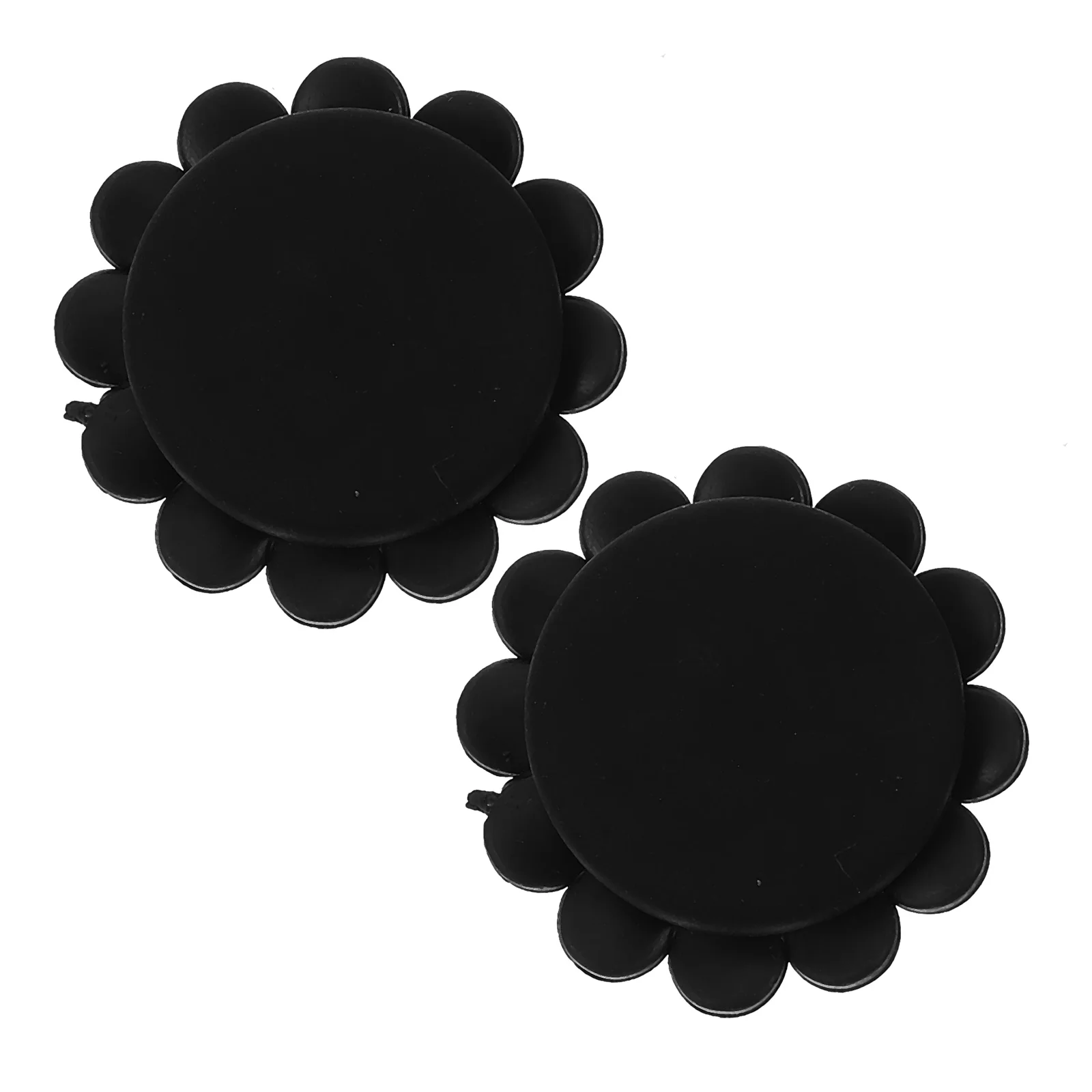 

2 Sets Umbrella Hat Accessories Repair Replacement Tip Cover Clamp Ends Plastic Pole Fastening Cap Travel Professional Tips