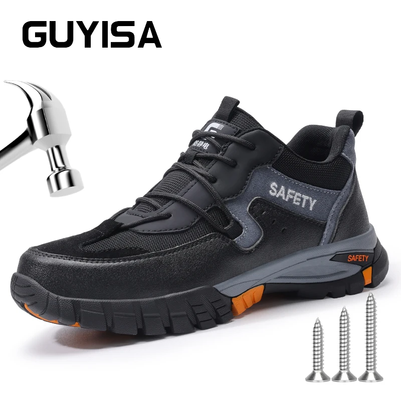

GUYISA safety shoes ESD coil anti-static shoes electronic component production shoes soft 1109A