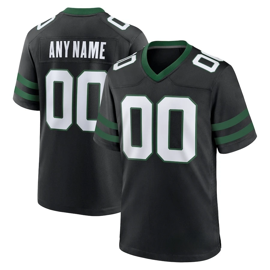 Personnalisé New York Broderie Jersey Amérique Jeu Footbball Jersey Personnalisé N'importe quel Nom Numéro Tous US Taille S-3XL