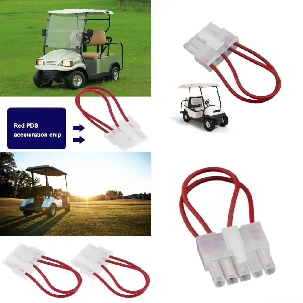 

U2JB Golf Cart PDS Speed Controller Performances Plug High Speed Upgrade Chip Replacement for 2000-up Electric 36V Easy to Use