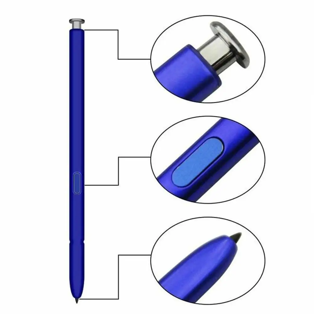 サムスンギャラクシーノート10プラス10と互換性のあるタッチスクリーンペン交換用ペン,静電容量式圧力計