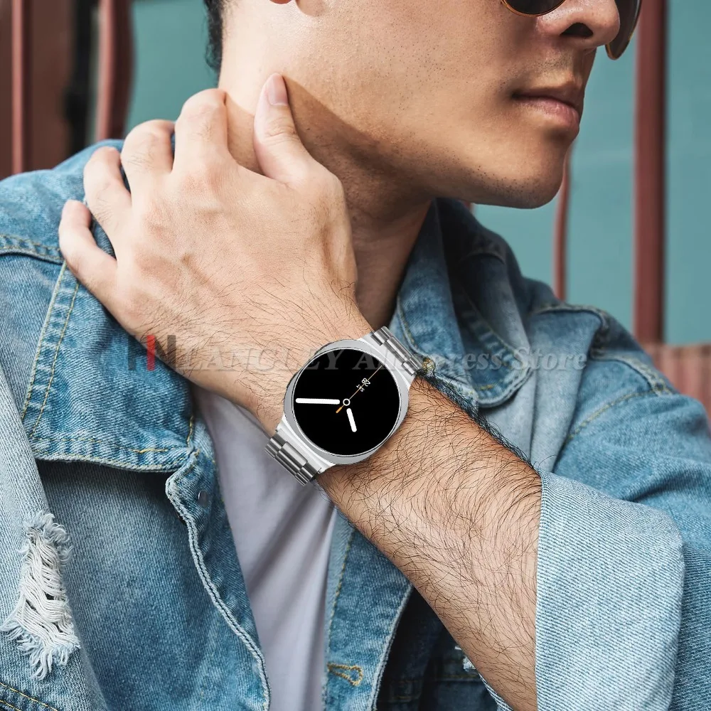 Metallarmbänder für Samsung Galaxy Watch 9 8 40mm 44mm Edelstahlarmband Correa Galaxy Watch 8 Classic 46mm Herren Sportbänder – Detail 6