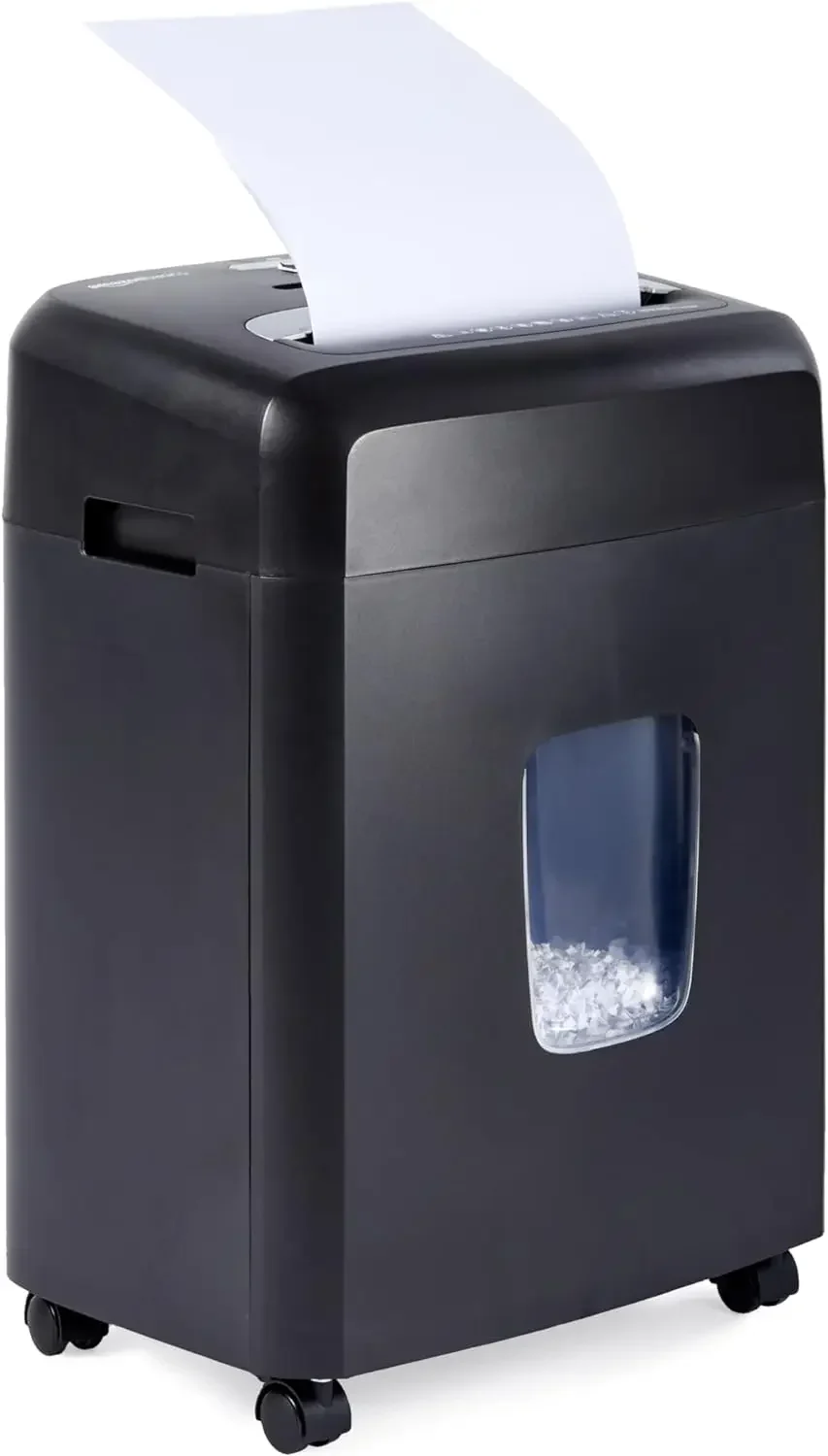 12 Sheet (new model) Micro Cut Paper and Credit Card CD Shredder With 6 Gallon Bin, Black