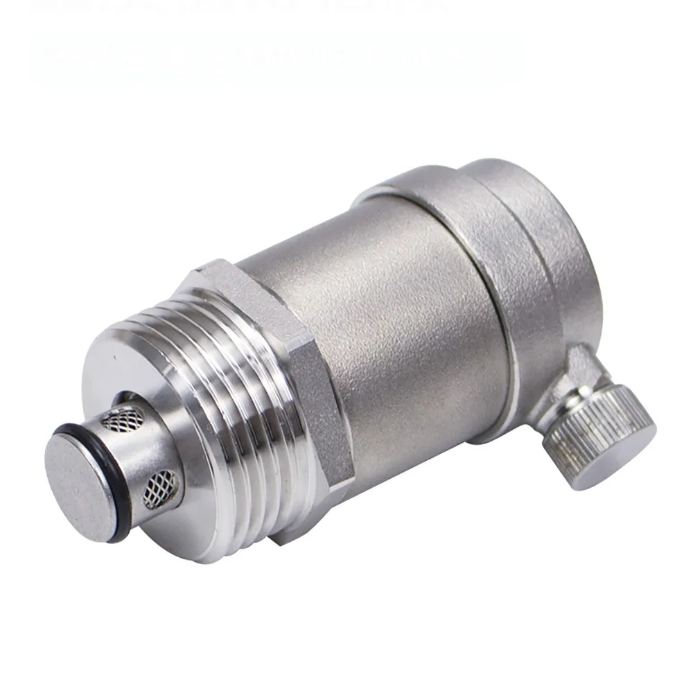 1/2 "3/4" 1 "BSP External Thread SS304 Stainless Steel High-temperature Automatic Exhaust Valve Pressure Relief Valve
