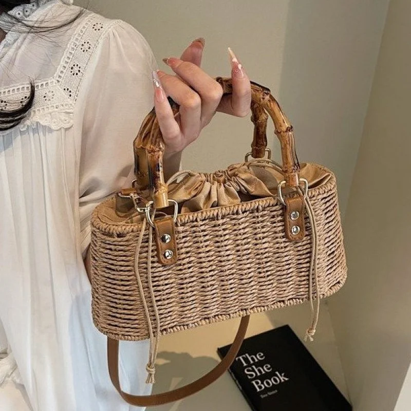 

Luxury Classic Tote Bag For Women In Minimalist Paris Style With Solid Color And Best Superstar Design
