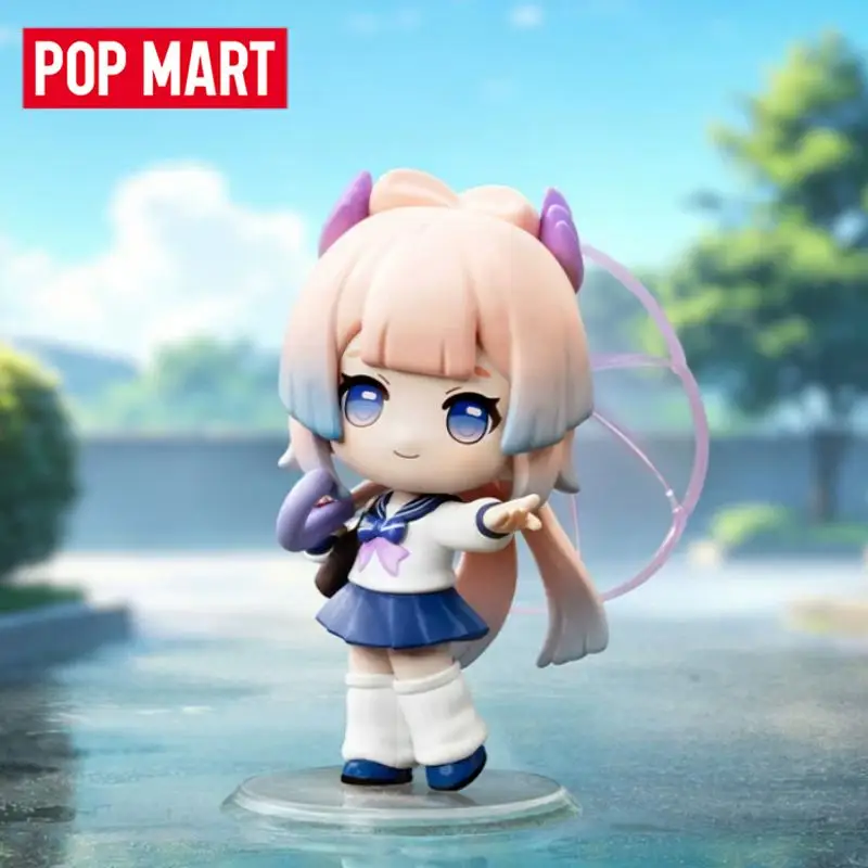 POP MART Genshin Impact Academy's Light & Shadow Poetry Series Mystery Box Original Blind Box Brinquedos Surpresa Figuras de Coleção para Decoração