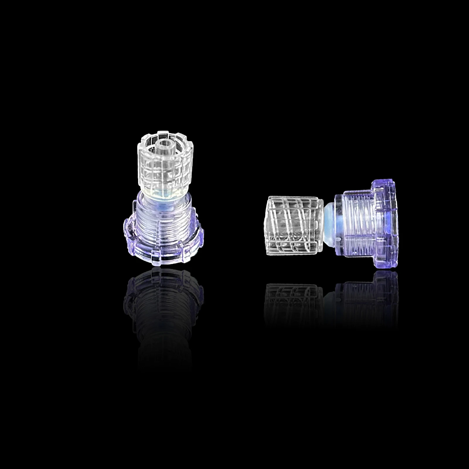 50-Piece Pack of Luer Stopcocks for Luer-Connected Valves, Tubing Connections, Medical Laboratories
