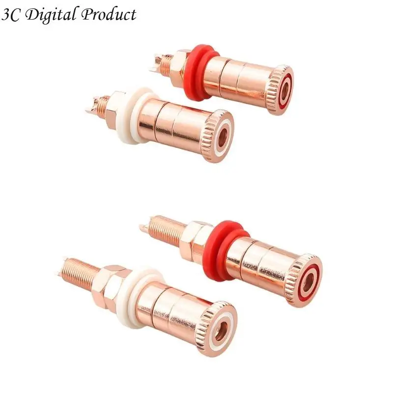 

Hifi Speaker Terminal Binding Post Banana Socket Connection Terminals Speaker Q84A