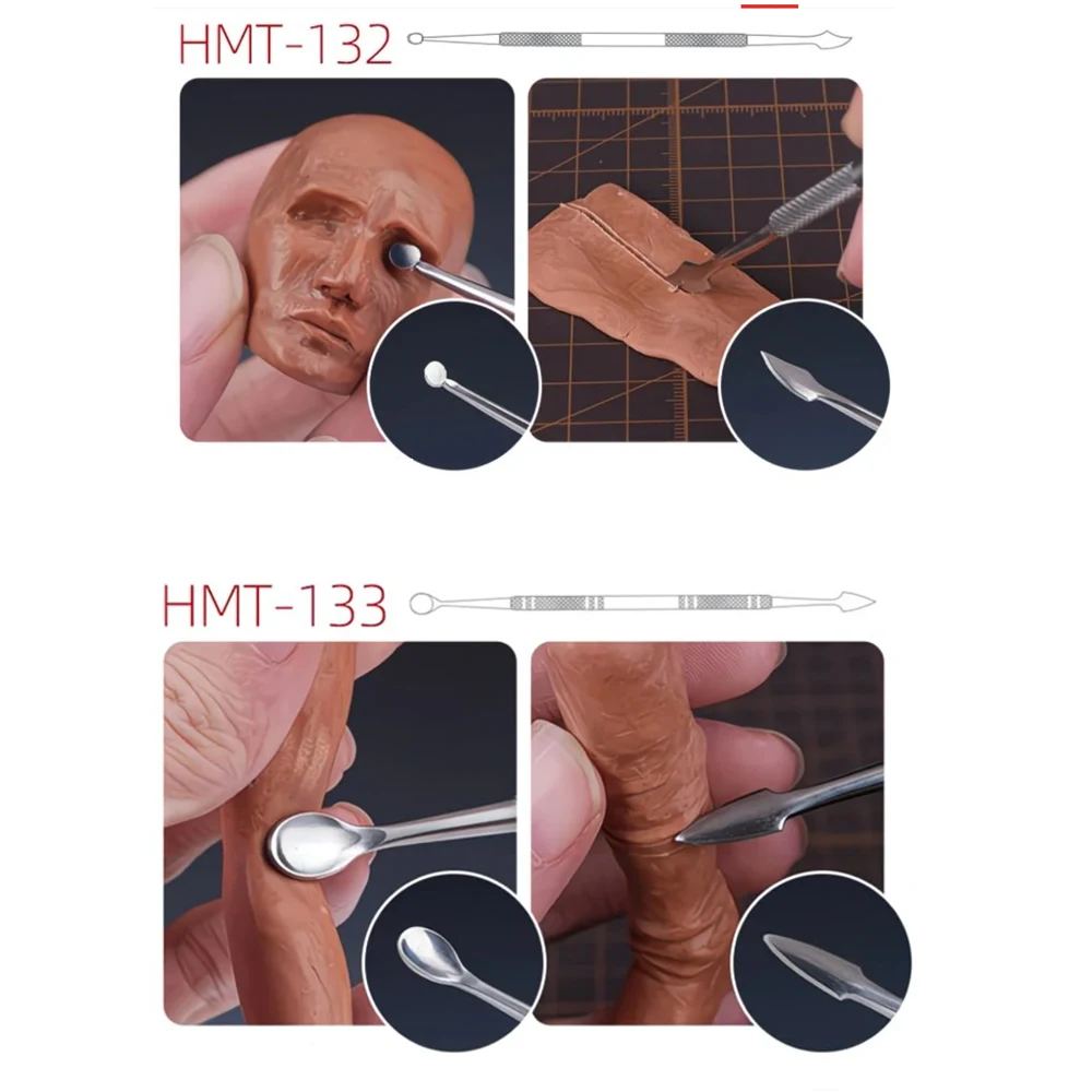 

Scale model shaping knife stone plastic clay oil clay handmade model diy stainless steel clay knife pottery tools