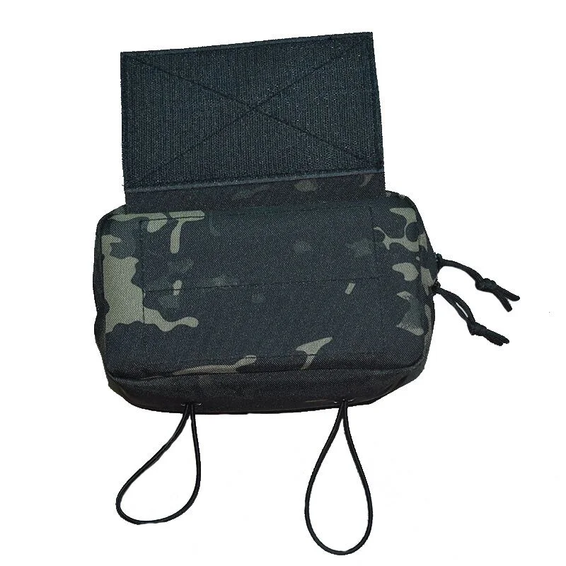 

Tactical Sub Abdominal Sack Drop Down Utility Belly Pouch For MK3 D3 Mini Chest Rig Vest 500D Nylon Hunting Airsoft Accessories