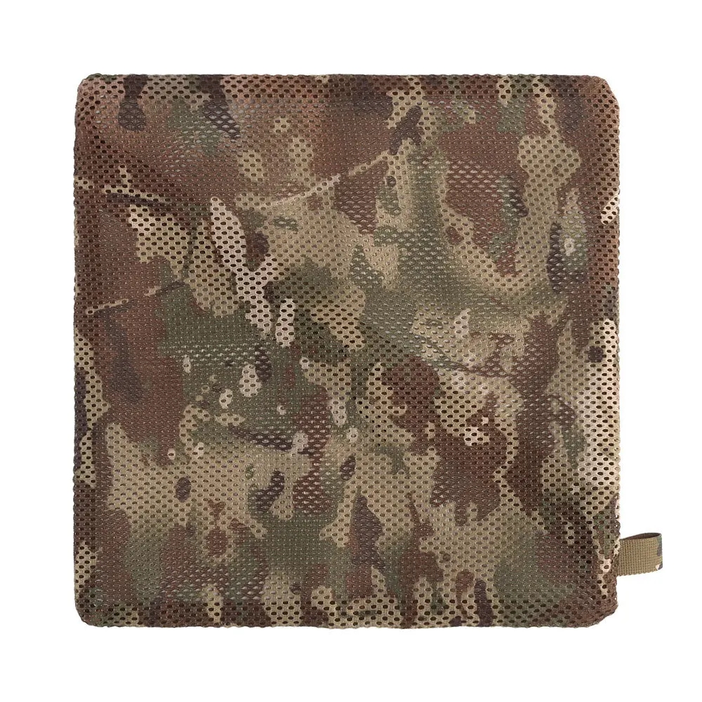 Taktische Netztasche Aufbewahrung EDC Netztasche mit zwei Reißverschlüssen Gurtband Schleife Organizer Tasche Einsatz Camping Jagd Airsoft Ausrüstungen