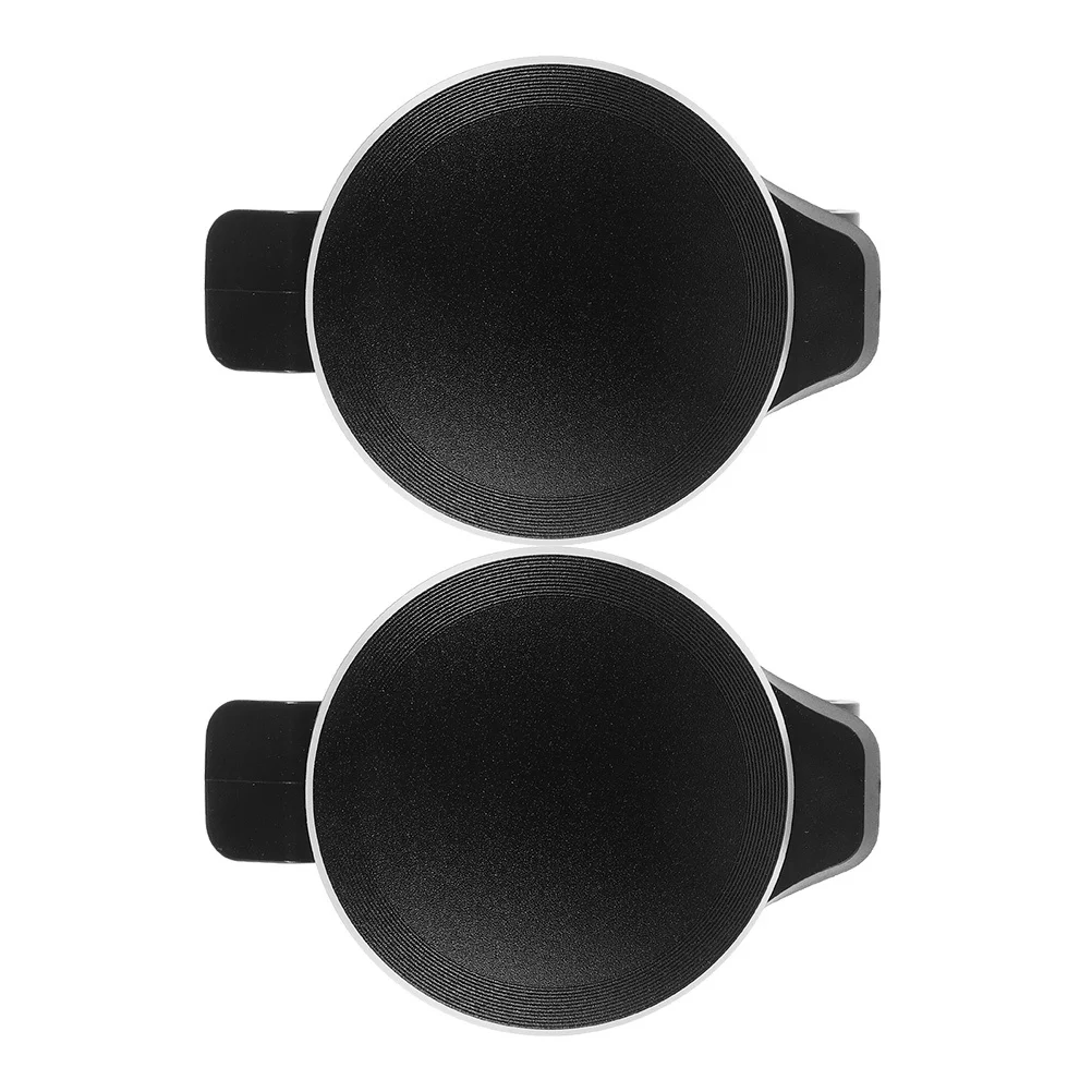 

2Pcs Sunglasses Clip for Car Visor Aluminum Alloy Eyeglasses Holder Secure Fit No Obstruction Driving Essential Accessory