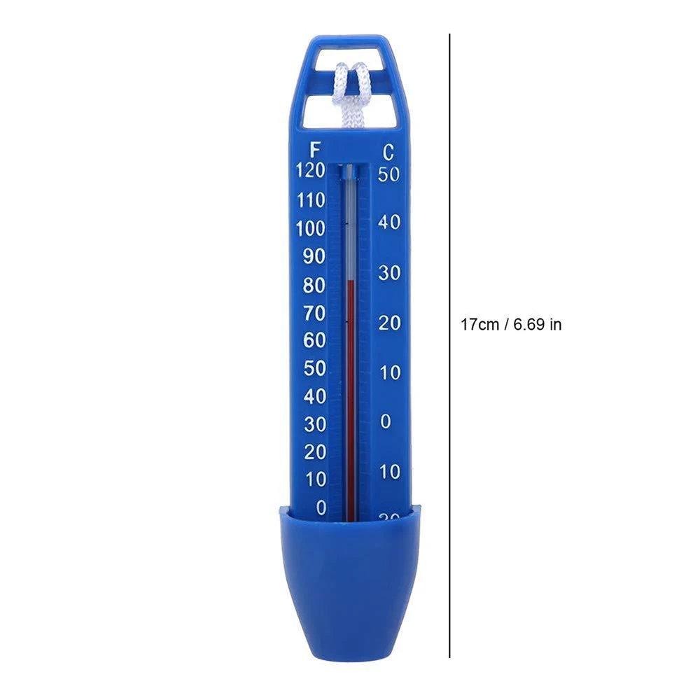 Thermomètre flottant pour piscine, thermomètre à eau multifonctionnel pratique