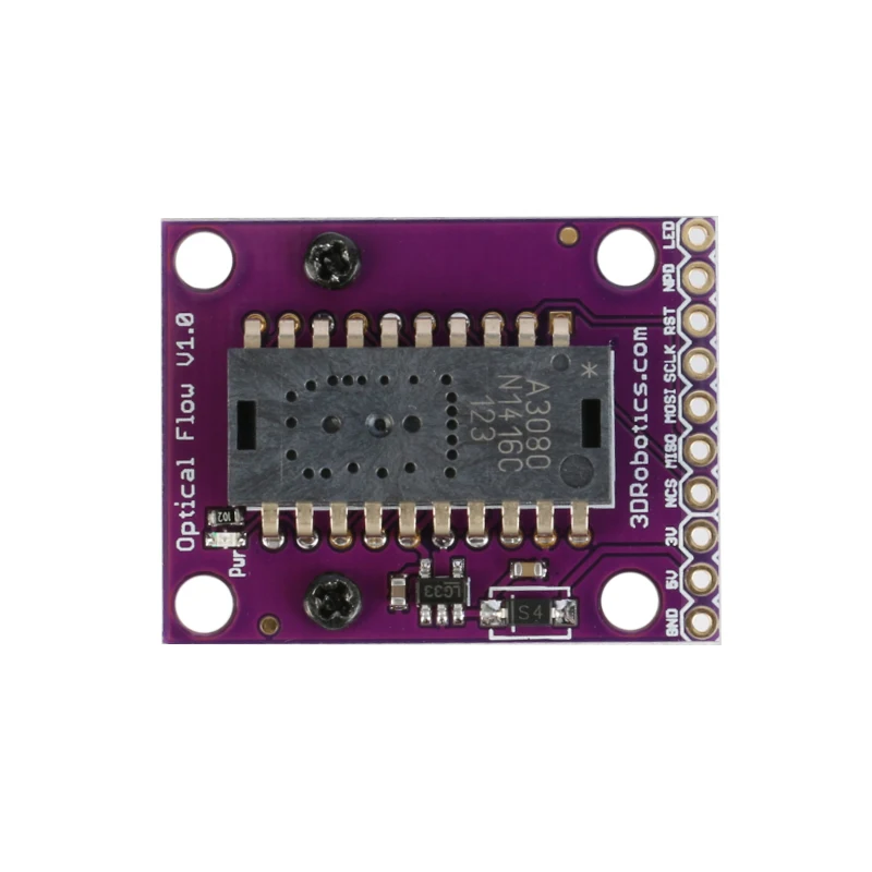 Módulo de sensor de flujo óptico ADNS-3080, detección de flujo óptico, movimiento horizontal