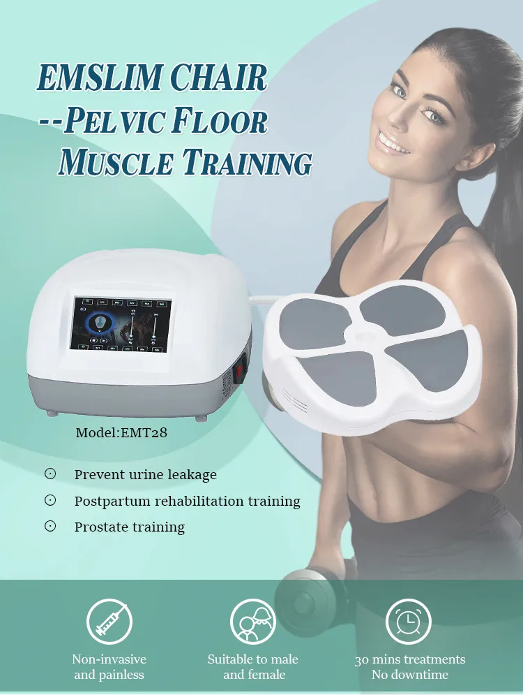 

EMS Pelvic Floor Machine Incontinence Postpartum Repair Chair Kegel Pelvic Floor Muscle Training