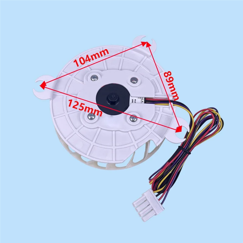 A74G-EAU65089706 الثلاجة المبخر مروحة المحرك للثلاجة Z40E12MS1A0-57K06 محرك مروحة التبريد استبدال جزء تيار مستمر 12 فولت