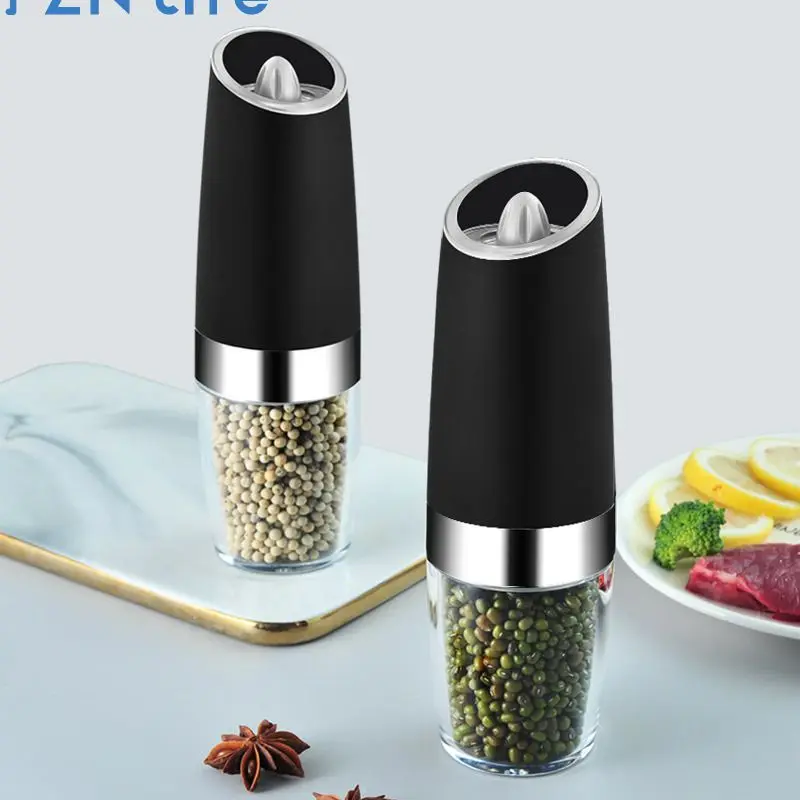 Electric Pepper Grinder Automatic Gravity Induction Salt Adjustable Creative Wholesale New Kitchen Spice Grinder Tools 2023 Hot