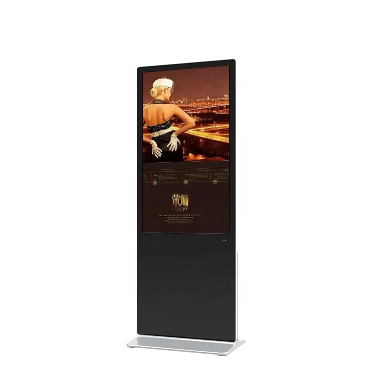 65 Uhd Indoor Multi Touch Advertising Lcd Led Display Touch Screen Kiosk Price Floor Standing Advertising Led Display