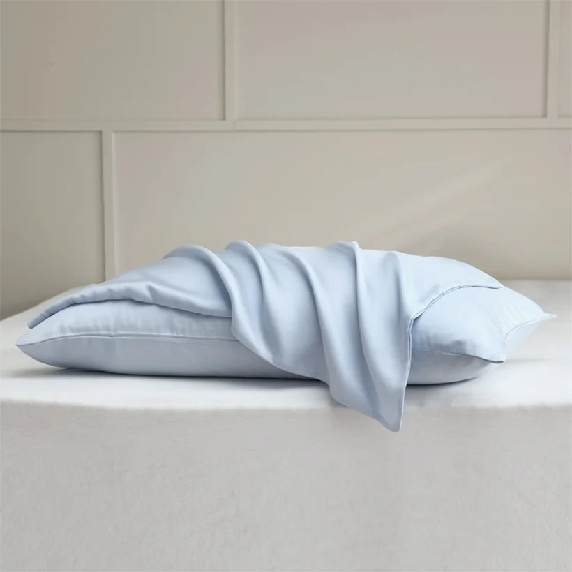 100% Mulberry Silk Pillow Case 2pcs Natural Real Silk Protect Hair Skin Pillowcase Customized Size Bedding Pillow Cases Cover
