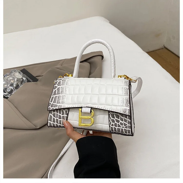 

Fashion Light Luxury Crocodile Pattern Versatile Handbag, Simple Temperament Single Shoulder Messenger Women's Bag