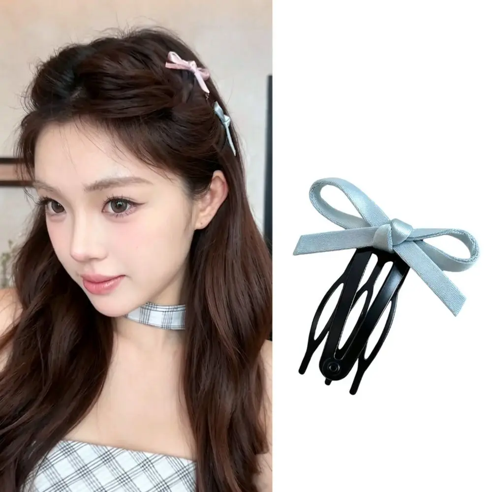 Elegant Hairclip Minimalist Side Fringe Clip Invisible Snap Barrette Styling Tool For Women Hair Decor