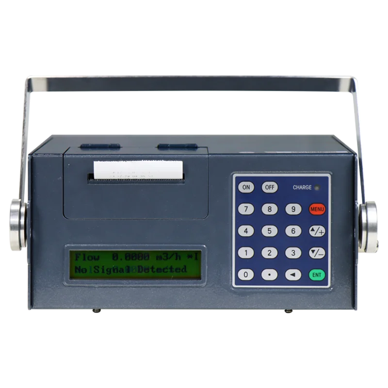 Battery Powered RS232  Clamp-on Portable Ultrasonic Flow Meter For  Coolant Measurement