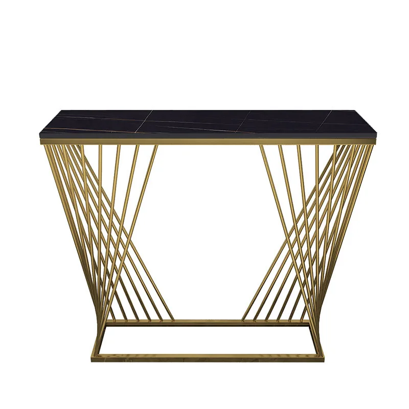 

Nordic simple rock slab entrance table, living room against the wall rectangular decorative corridor storage table