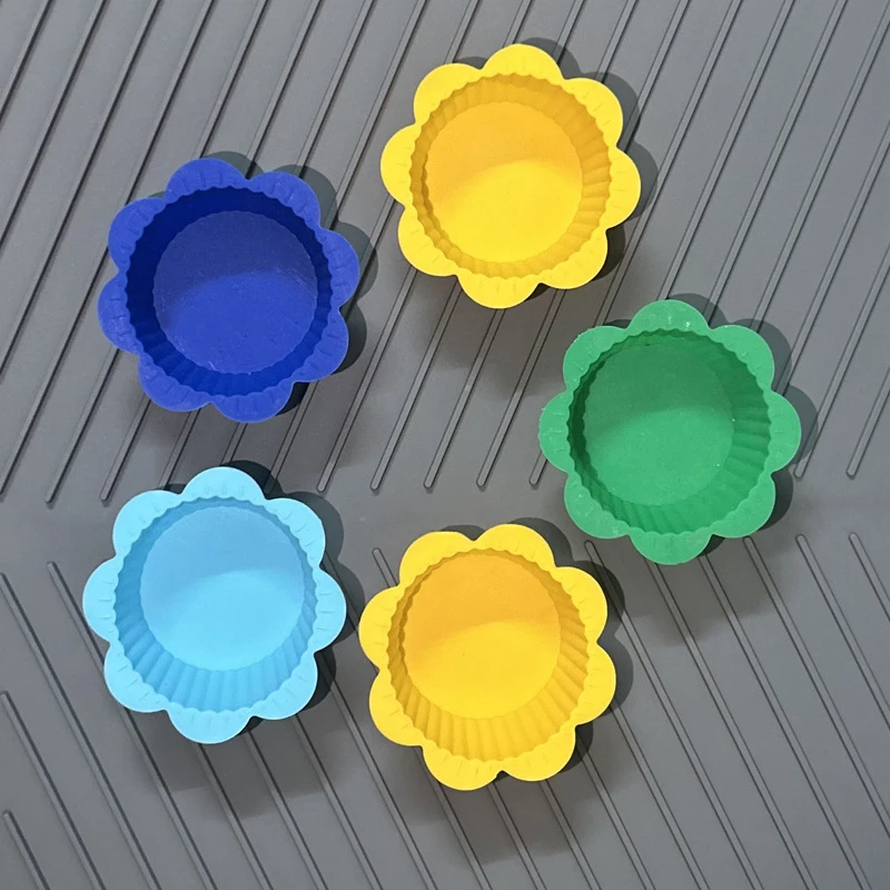 Силиконовая форма для кексов, 8 см