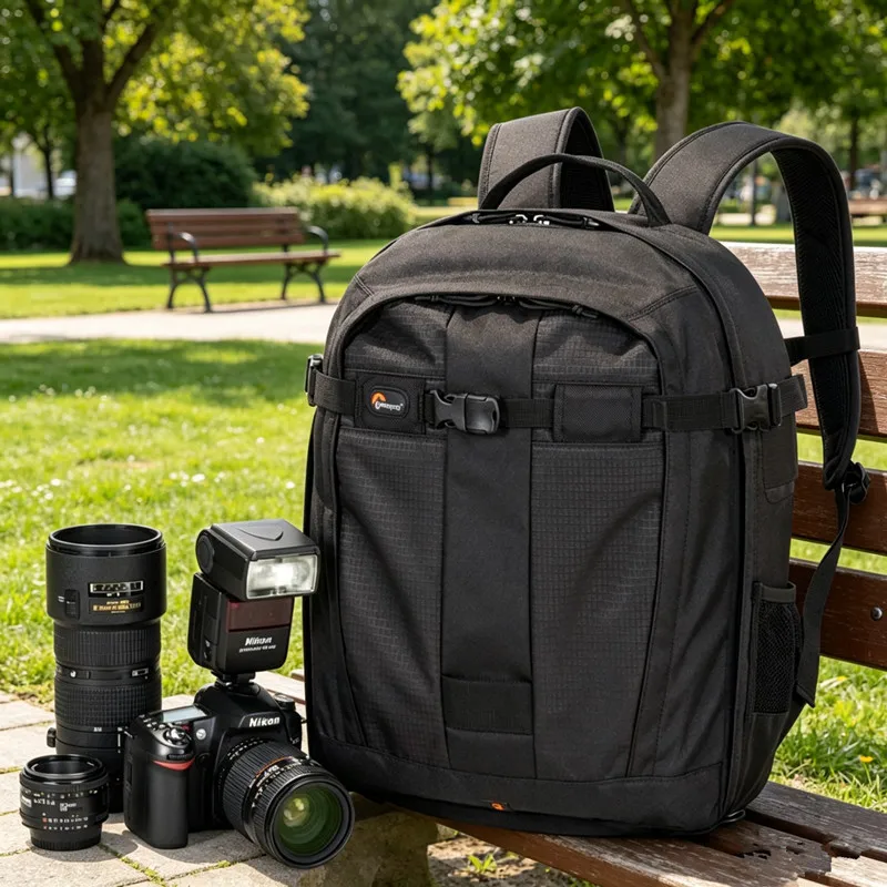 

Lowepro Camera Bag Pro Runner 300 AW DSLR Camera Big Capacity Photography Backpack