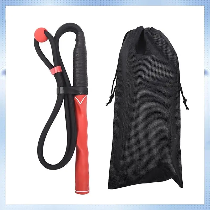 

ABMW-Golf Swing Training Aid Rope, Portable Golf Adjustable Handle Golf Posture Movement Correction