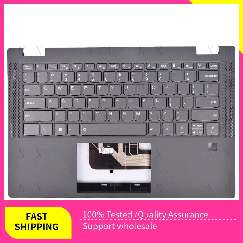 

XQ новая клавиатура для Lenovo Flex 5-14IIL05 ARE05 ITL05 с подсветкой для рук 5CB0Y85490