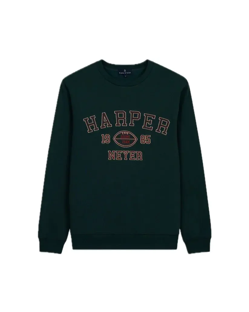 Harper and neyer men's sweatshirt 404125002 bottle green