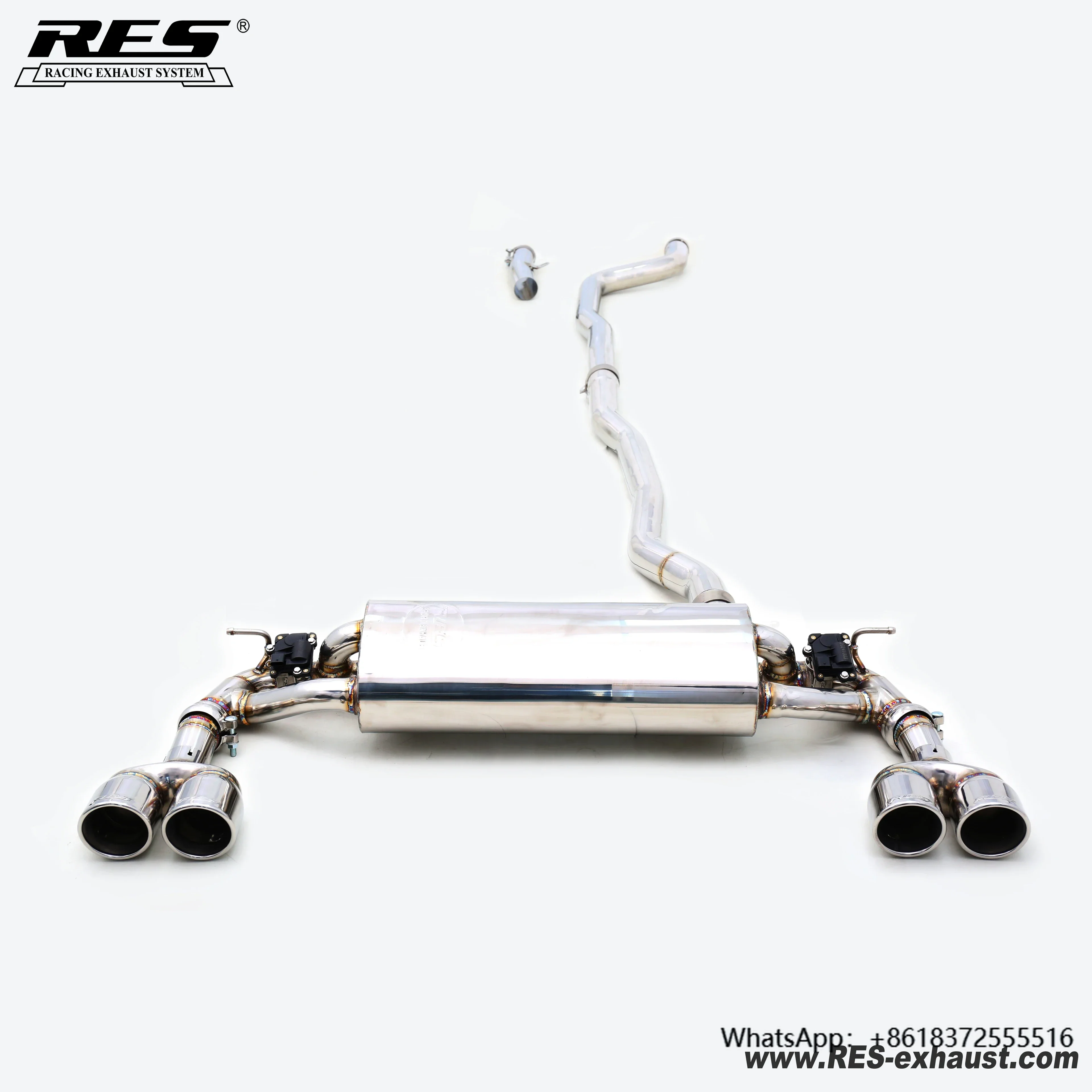 

X For 2024 525/530 G60/G68 2.0T Titanium/Stainless Steel Racing Exhaust Downpipe And Muffler Catback System For Car Model