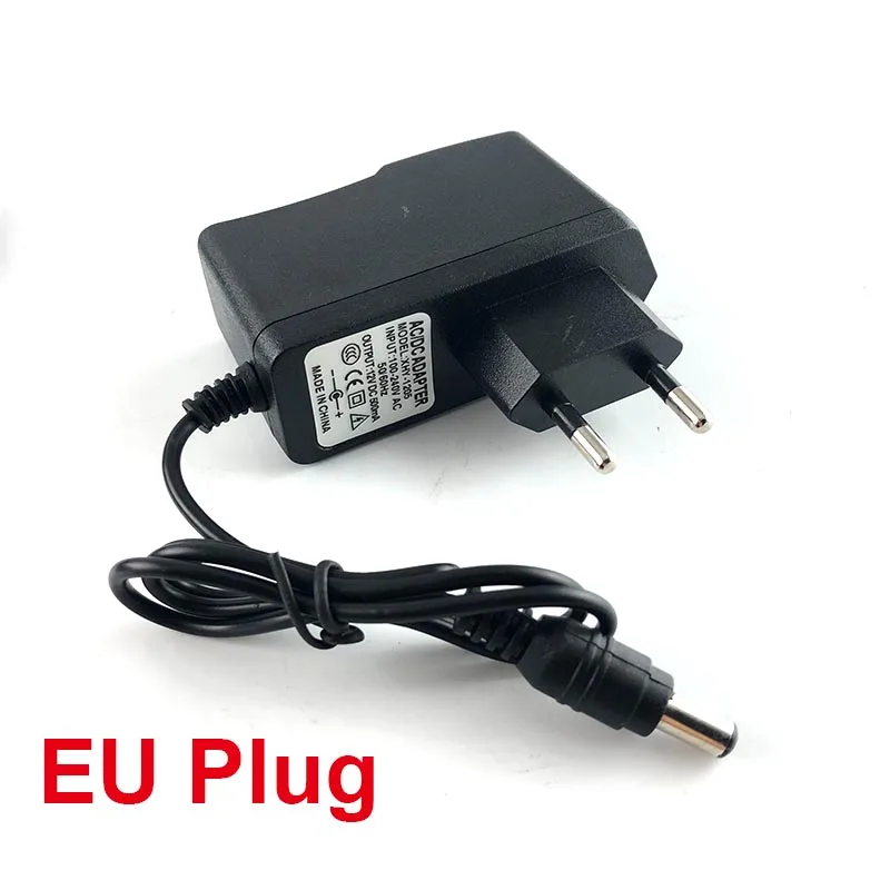 12V 0.5A 500mA Power Supply Charger 100V-240V Converter AC to DC Adaptor Power Adapter 12 Volt For CCTV Camera