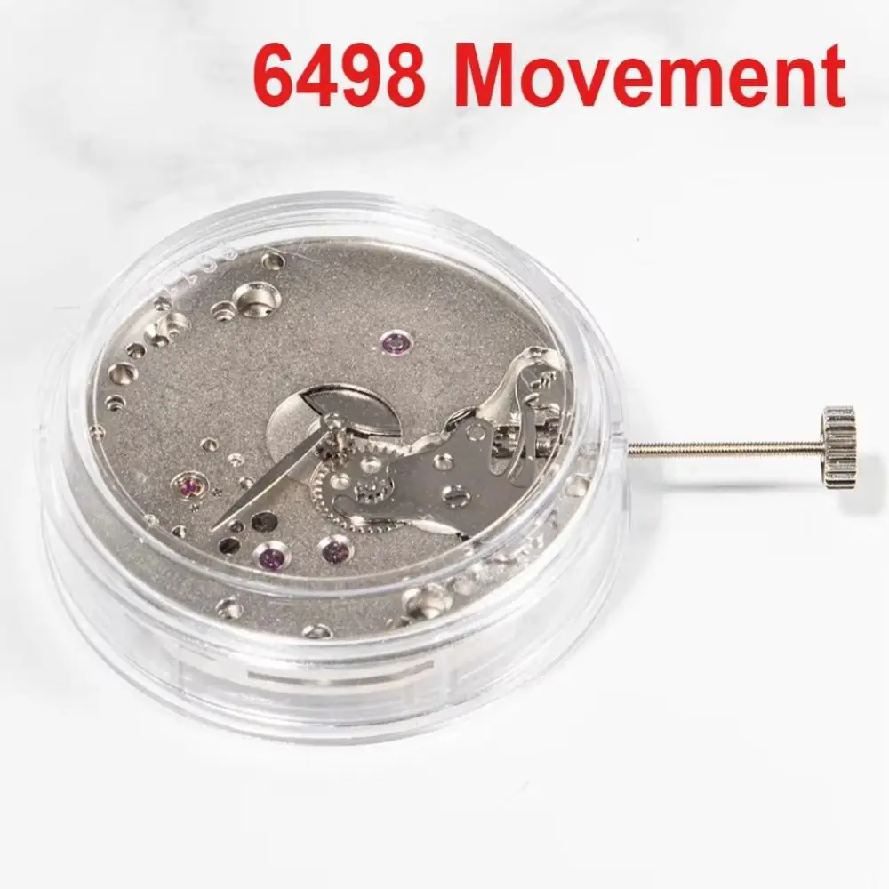 

Механизм для часов White Movement 6498, 3-пиновая конструкция, с одним календарем, автоматический механический механизм