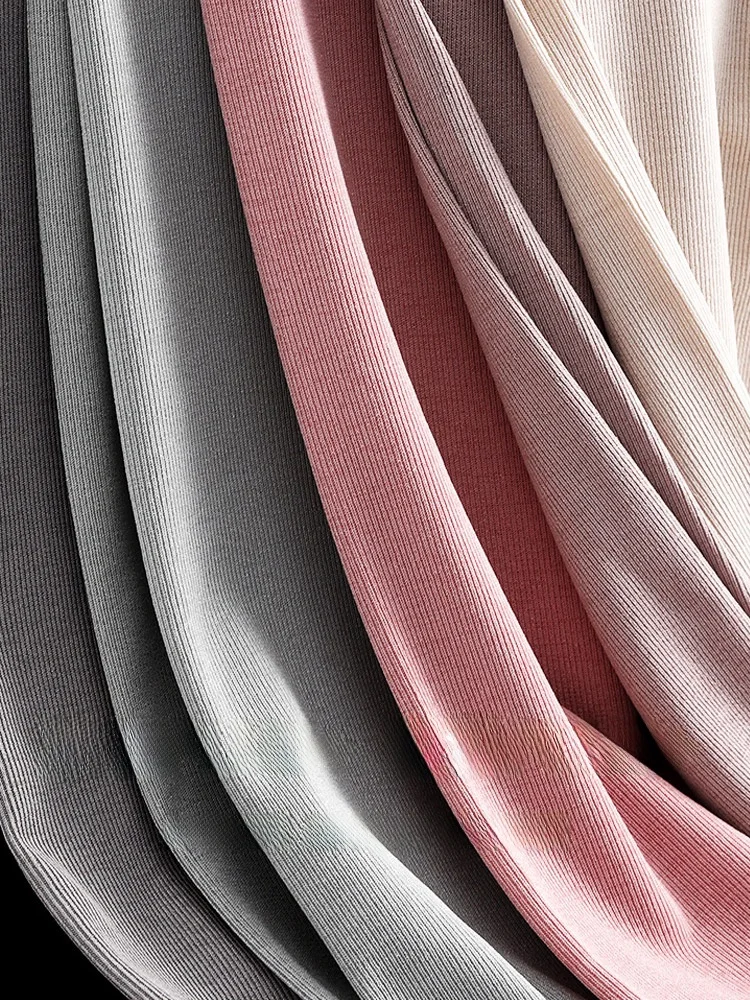 Pantaloni lanterna in seta di ghiaccio Pantaloni sportivi estivi sottili casual con risvolto allentato da donna Vita alta Miscela di poliestere e spandex a nove punti